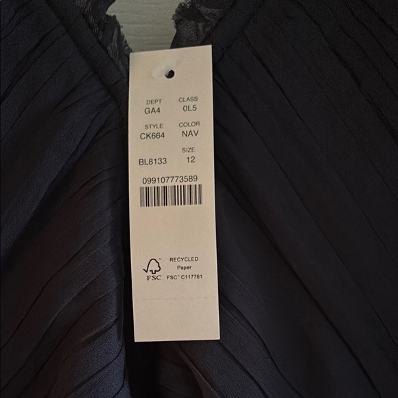 Collection ruched chiffon dress J Crew NWT - Picture 6 of 8